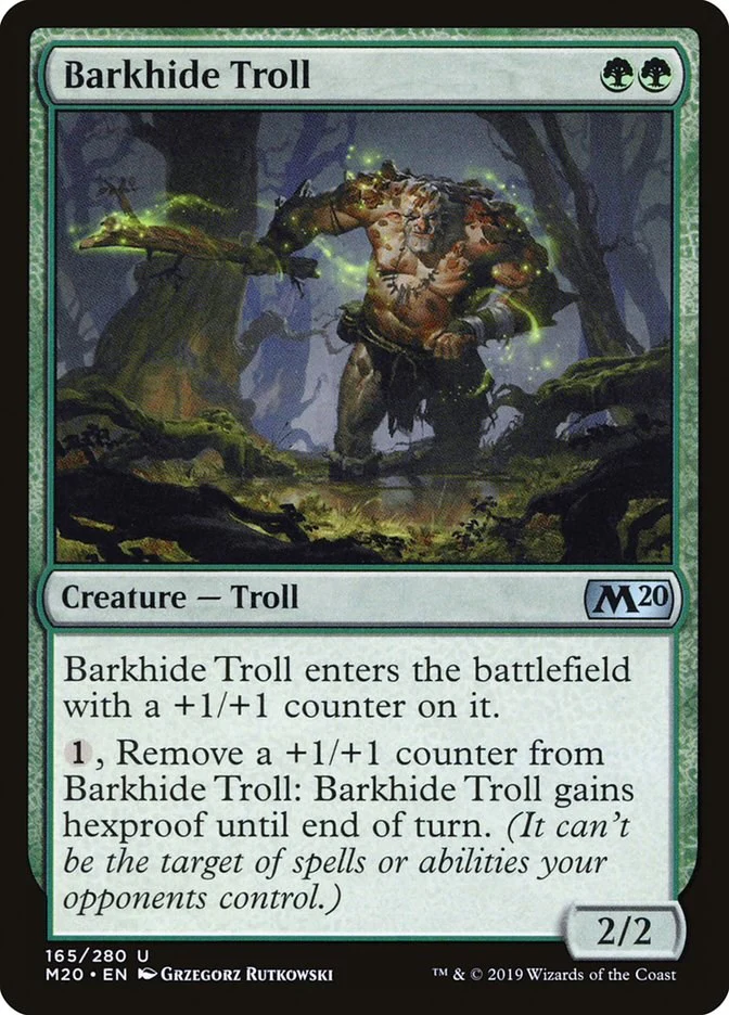 Barkhide Troll [M20 - 165]