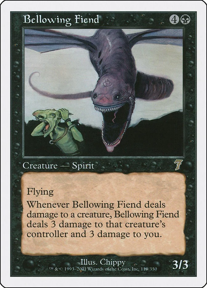 Bellowing Fiend [7ED - 119]