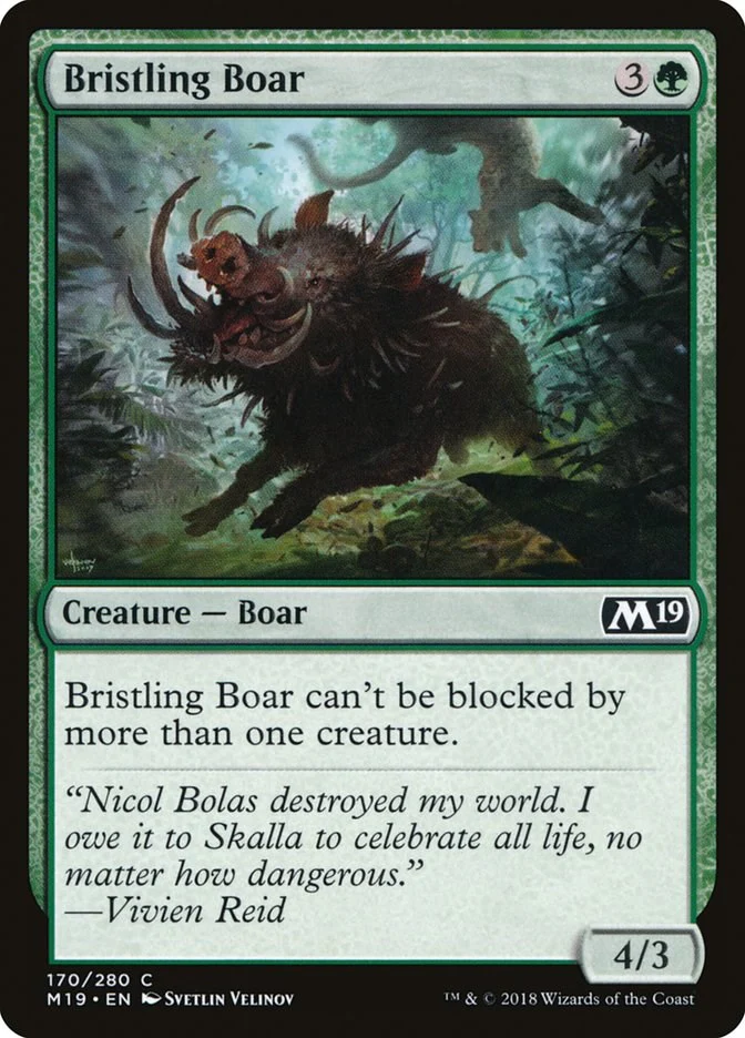 Bristling Boar [M19 - 170]
