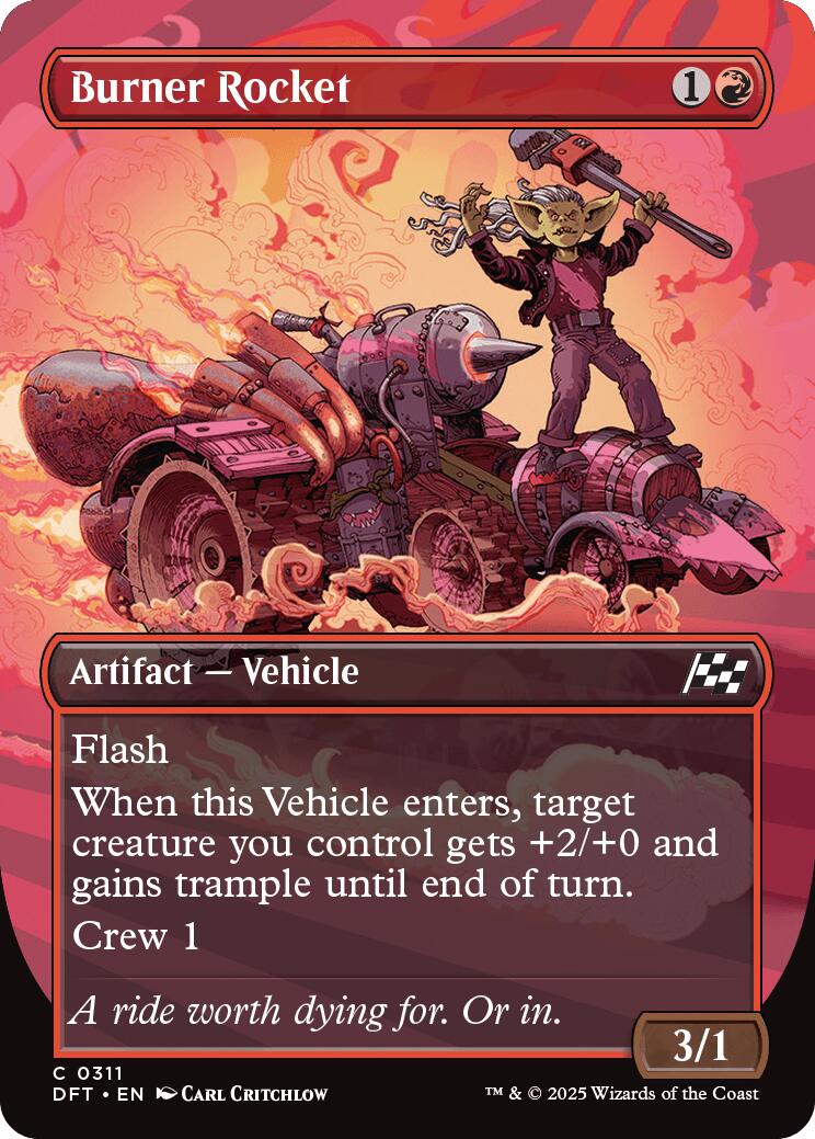Burner Rocket (Borderless) [DFT - 311]