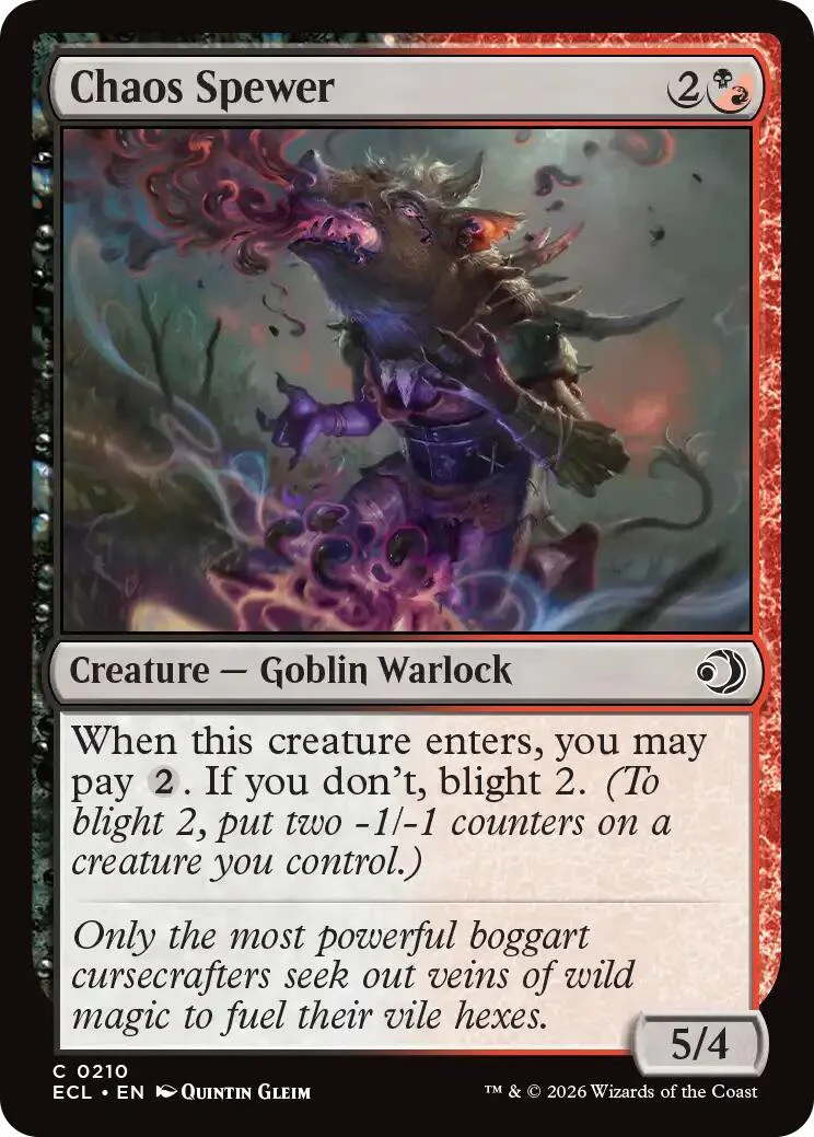 Chaos Spewer [ECL - 210]