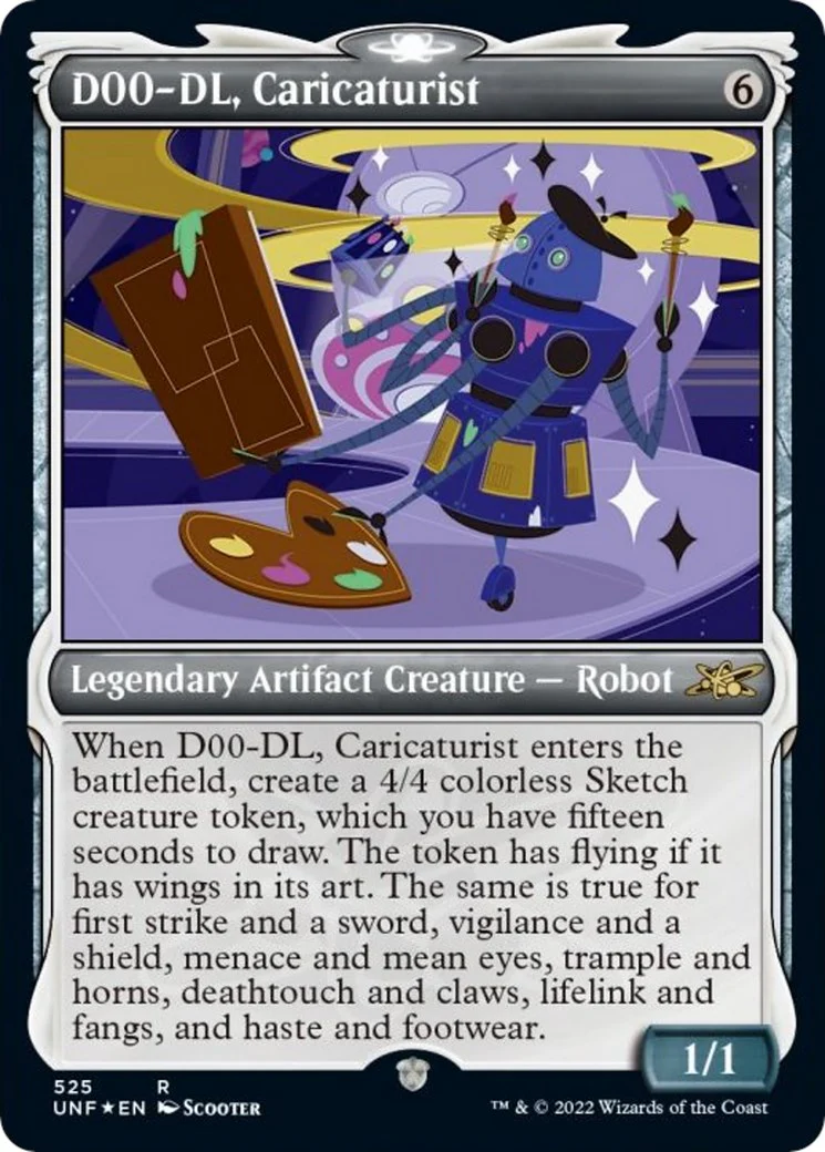 D00-DL, Caricaturist (Showcase) [UNF - 274]