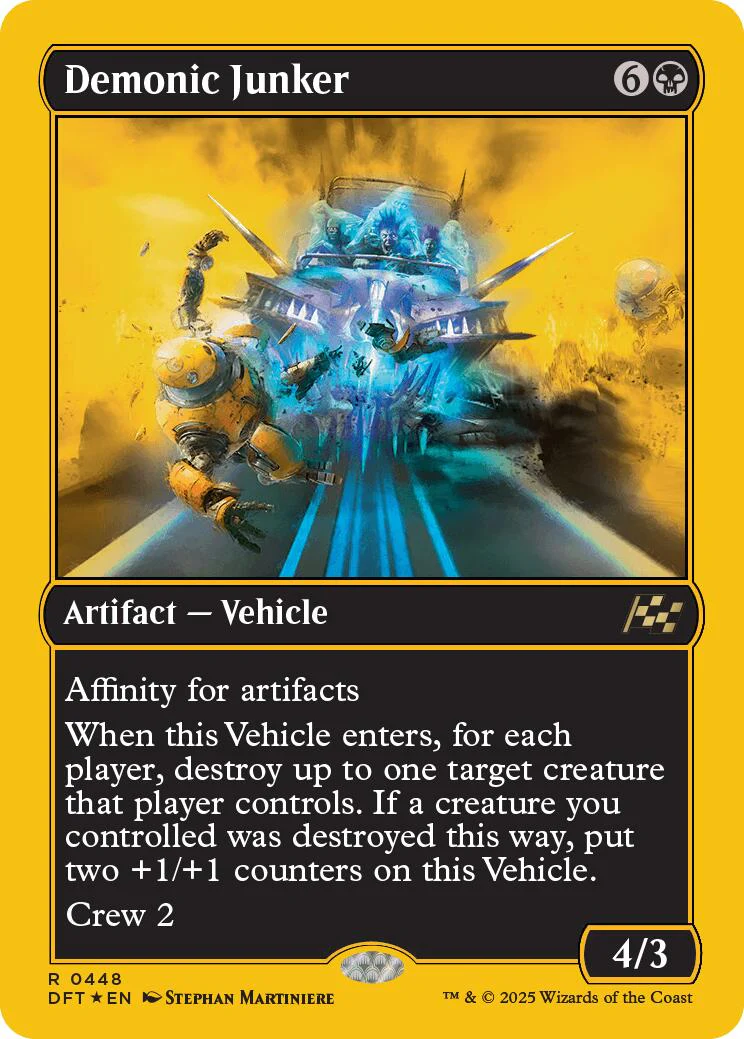 Demonic Junker (First-Place Foil) [DFT - 448]