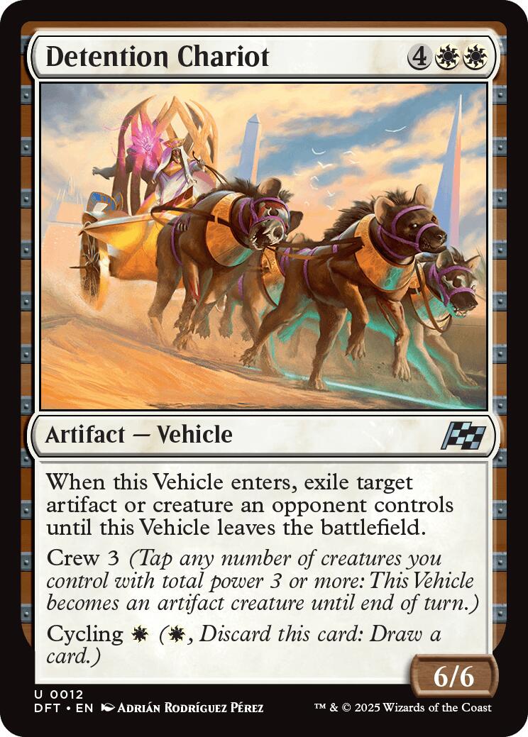 Detention Chariot [DFT - 12]
