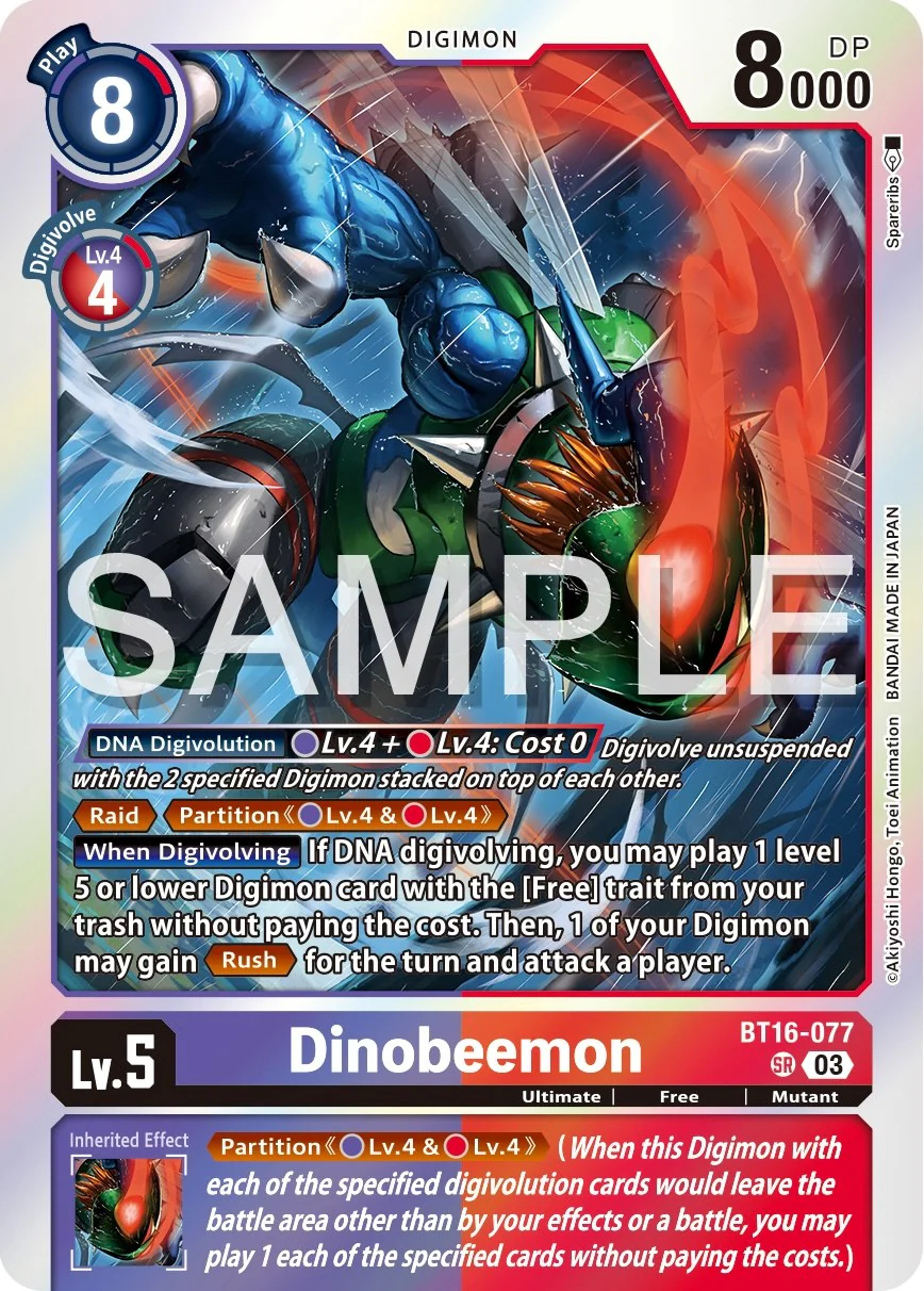 Dinobeemon [BT16 - BT16-077 SR]