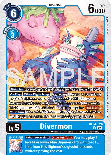Divermon [BT-24 - BT24-028 R]