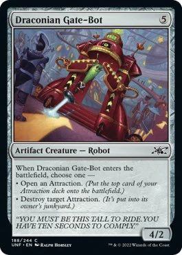 Draconian Gate-Bot [UNF - 188]