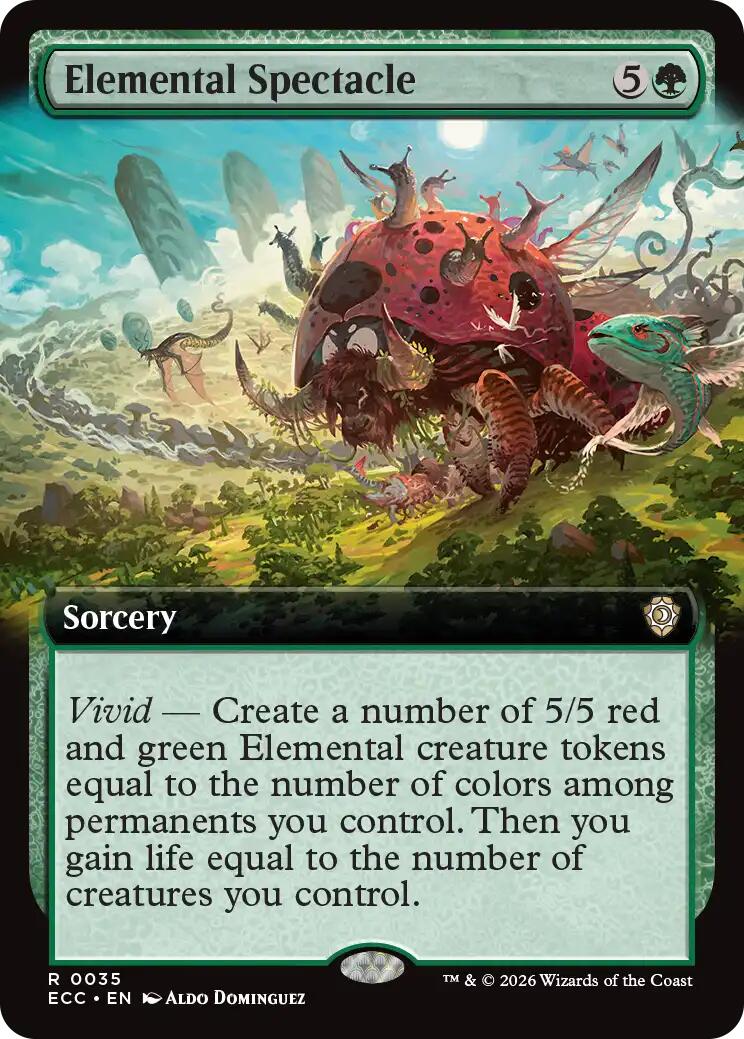 Elemental Spectacle (Extended Art) [ECC - 35]