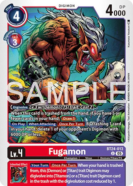 Fugamon [BT-24 - BT24-013 U]