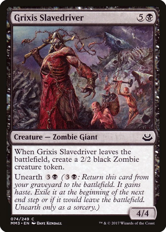 Grixis Slavedriver [MM3 - 74]