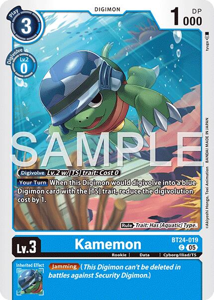 Kamemon [BT-24 - BT24-019 C]