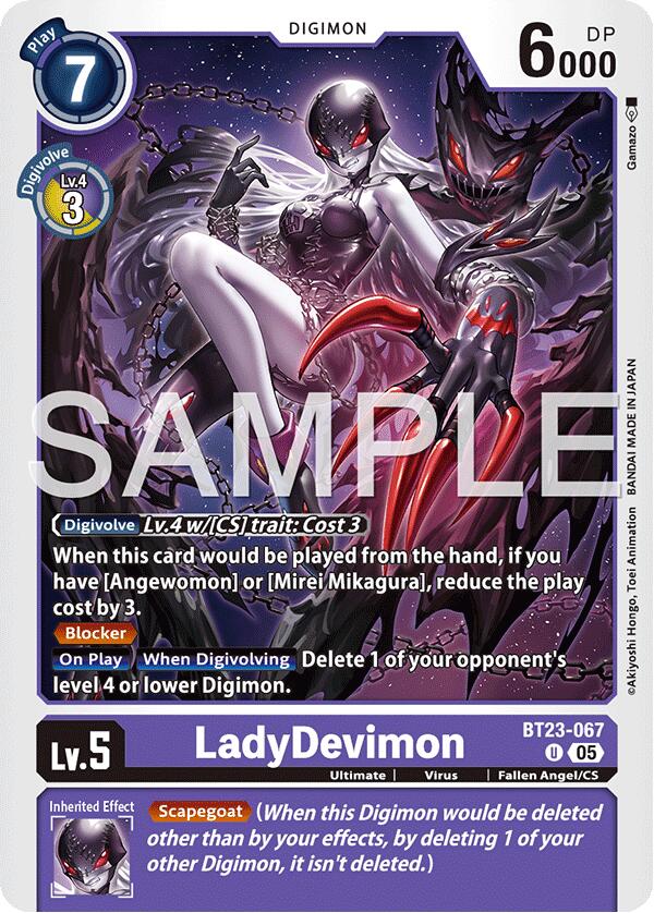 LadyDevimon [BT-23 - BT23-067 U]
