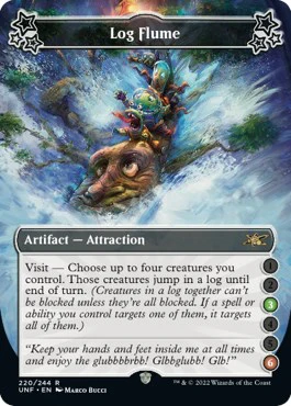 Log Flume (3-6) [UNF - 220]