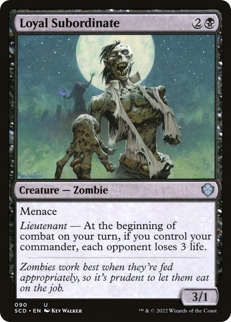 Loyal Subordinate [SCD - 90]