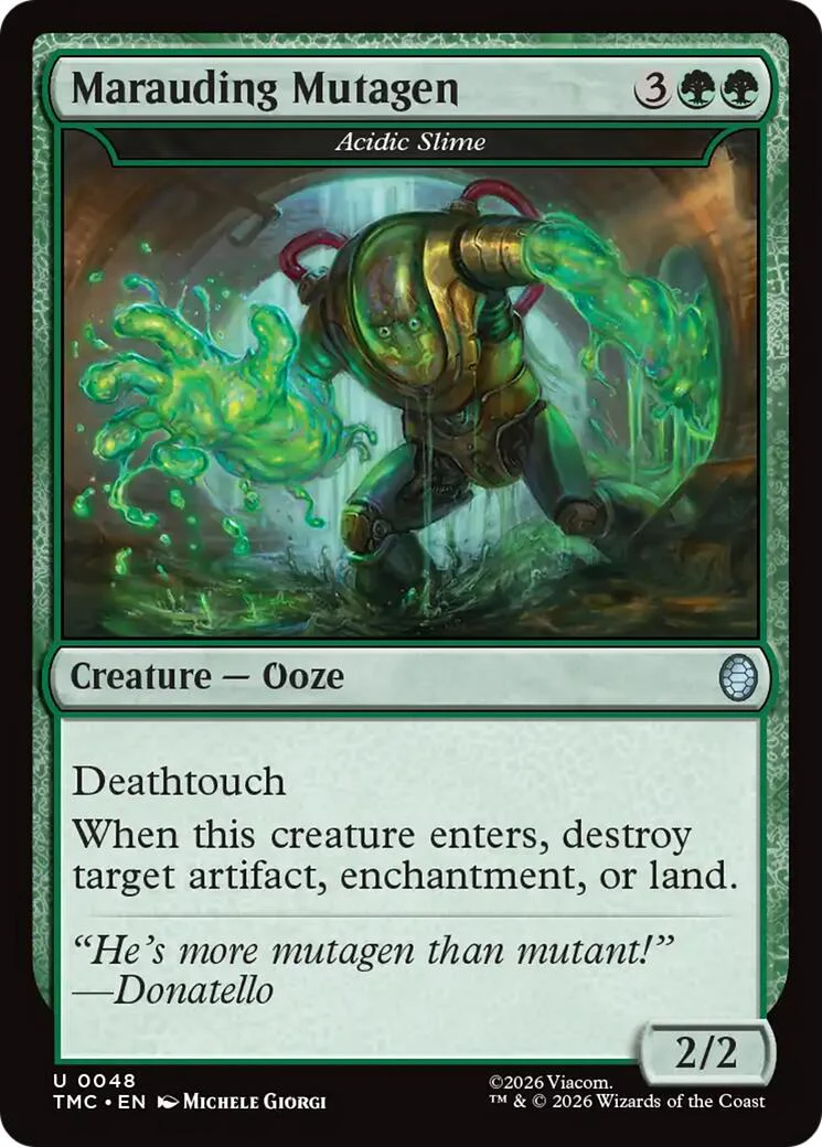 Marauding Mutagen - Acidic Slime [TMC - 48]
