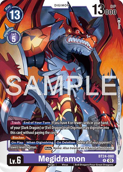 Megidramon [BT-24 - BT24-080 R]
