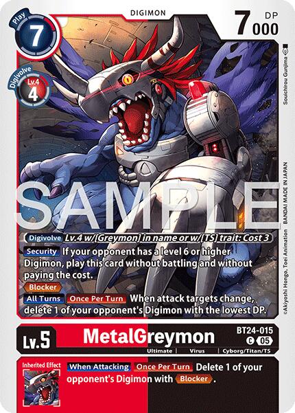 MetalGreymon [BT-24 - BT24-015 C]