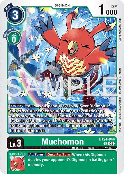 Muchomon [BT-24 - BT24-044 U]