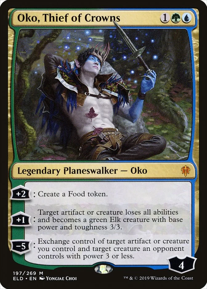Oko, Thief of Crowns [ELD - 197]