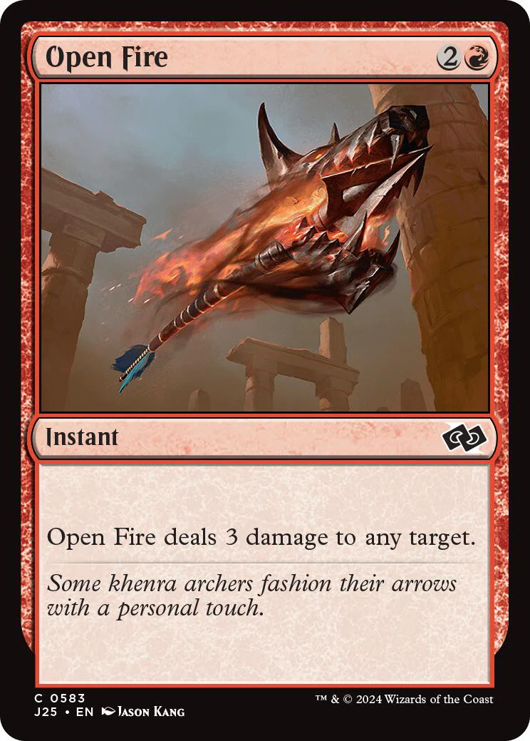 Open Fire [J25 - 583]