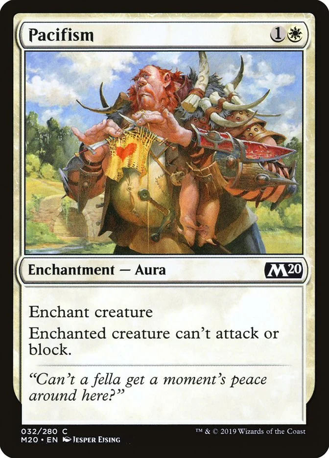 Pacifism [M20 - 32]