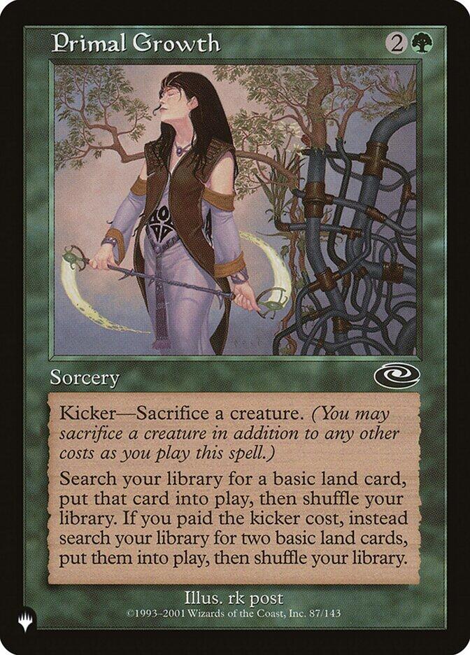 Primal Growth [LIST - 87/143]