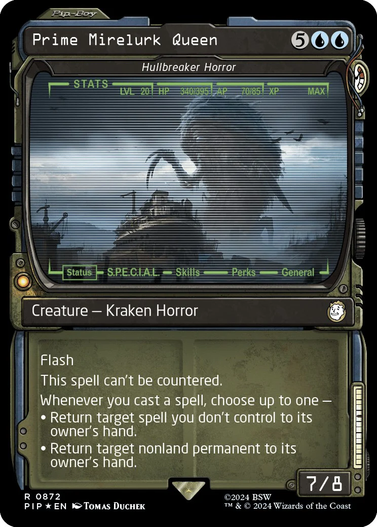 Prime Mirelurk Queen - Hullbreaker Horror (Showcase) (Surge Foil) [PIP - 872]