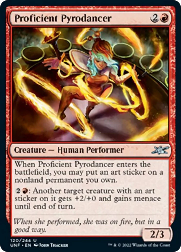 Proficient Pyrodancer [UNF - 120]