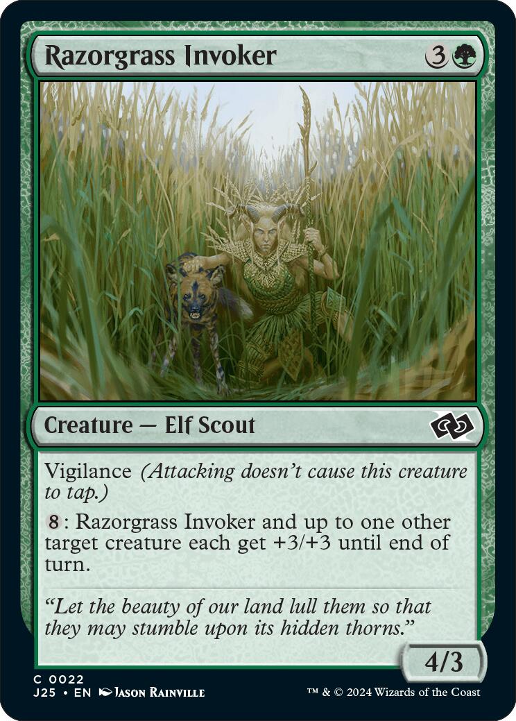 Razorgrass Invoker [J25 - 22]