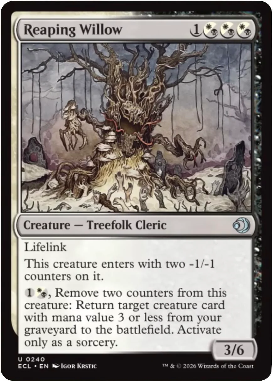Reaping Willow [ECL - 240]