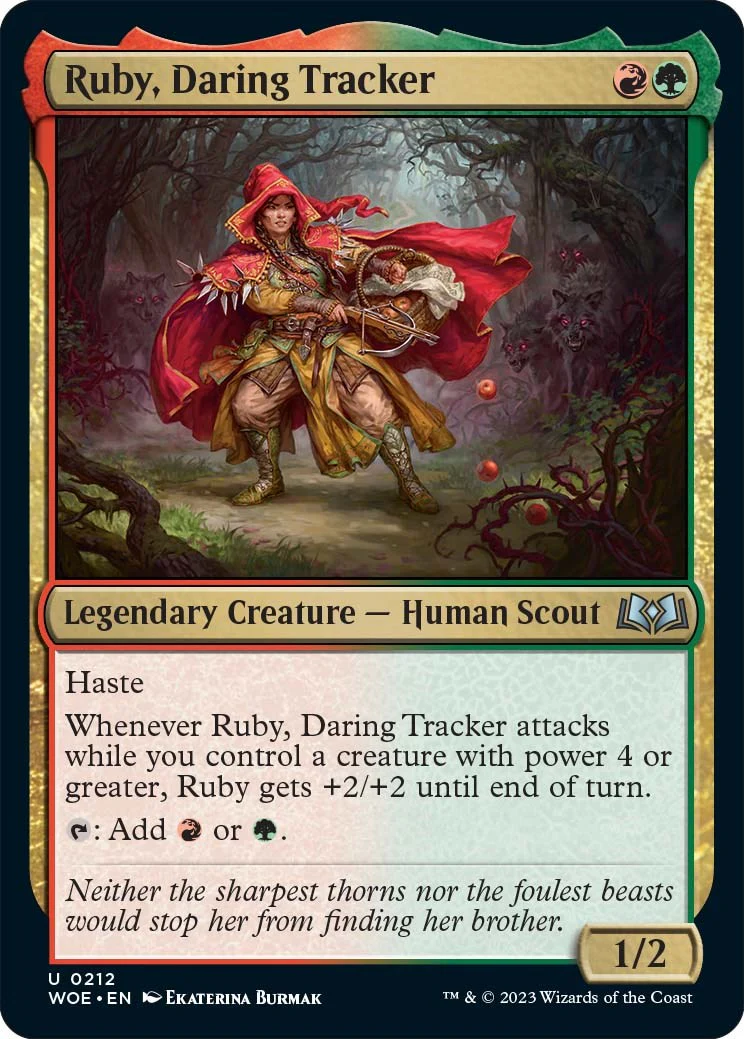 Ruby, Daring Tracker [WOE - 212]