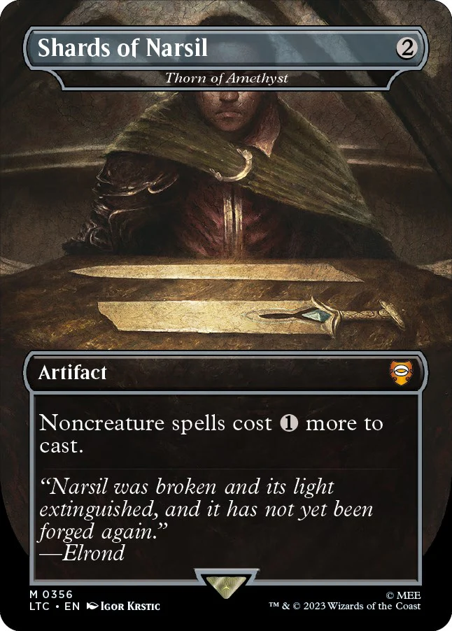 Shards of Narsil - Thorn of Amethyst [LTC - 356]