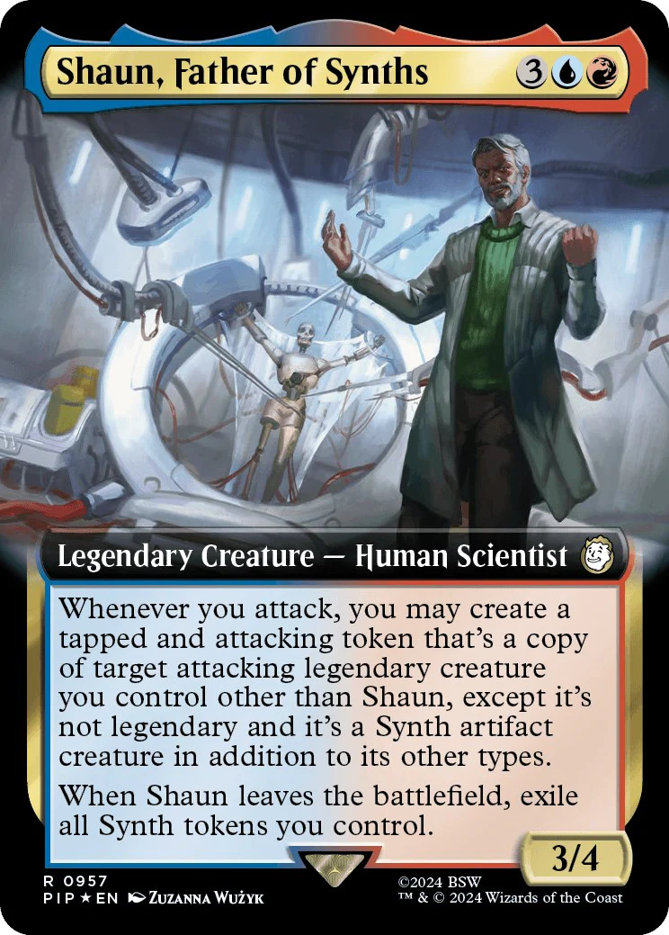 Shaun, Father of Synths (Extended Art) (Surge Foil) [PIP - 957]