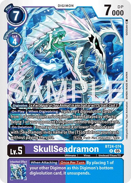 SkullSeadramon [BT-24 - BT24-074 R]