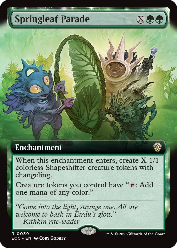 Springleaf Parade (Extended Art) [ECC - 39]