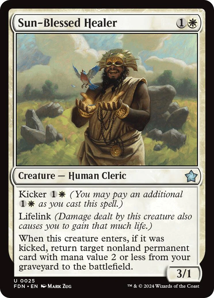 Sun-Blessed Healer [FDN - 25]
