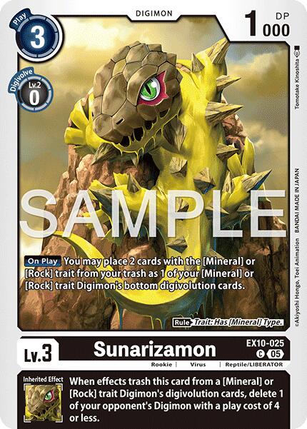 Sunarizamon [EX10 - EX10-025 C]