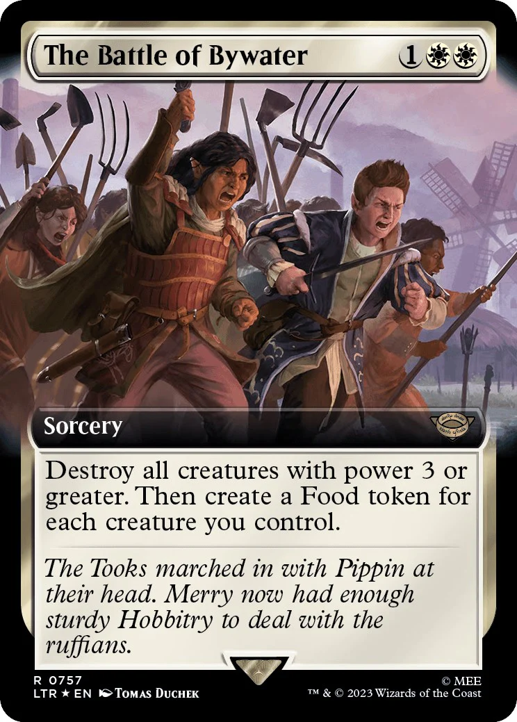 The Battle of Bywater (Extended Art) (Surge Foil) [LTR - 757]