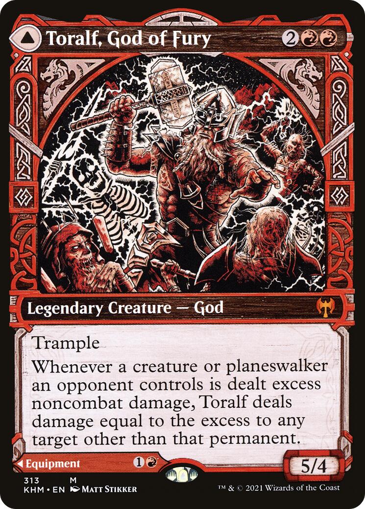 Toralf, God of Fury (Showcase) [KHM - 313]