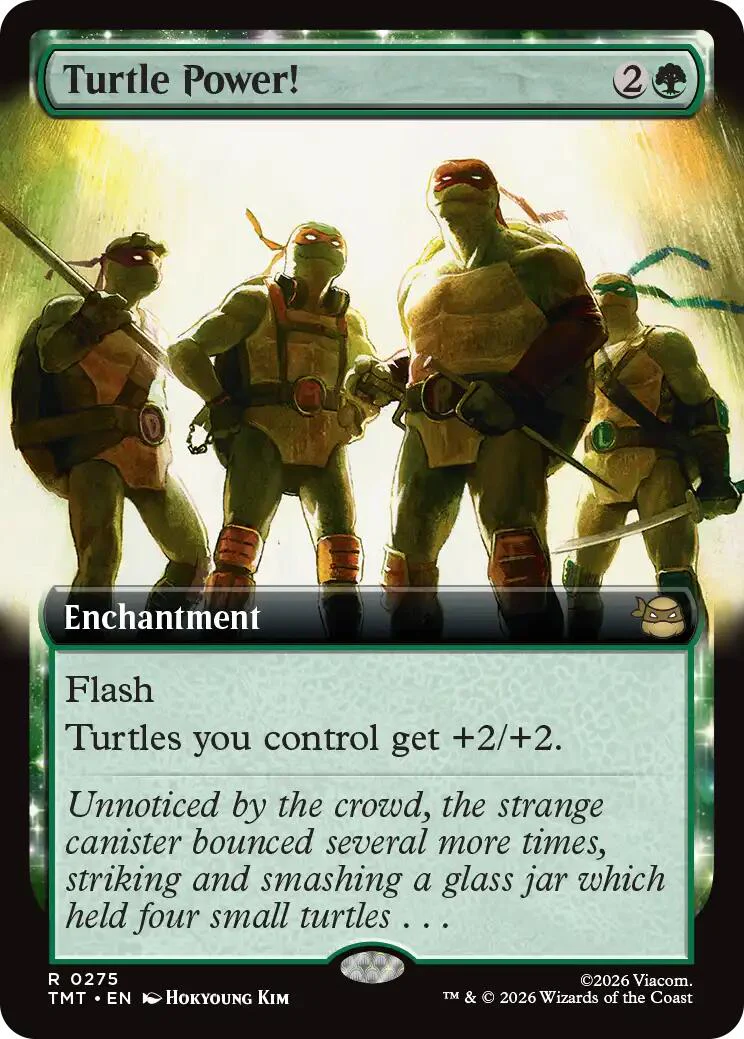 Turtle Power! (Extended Art) [TMT - 275]