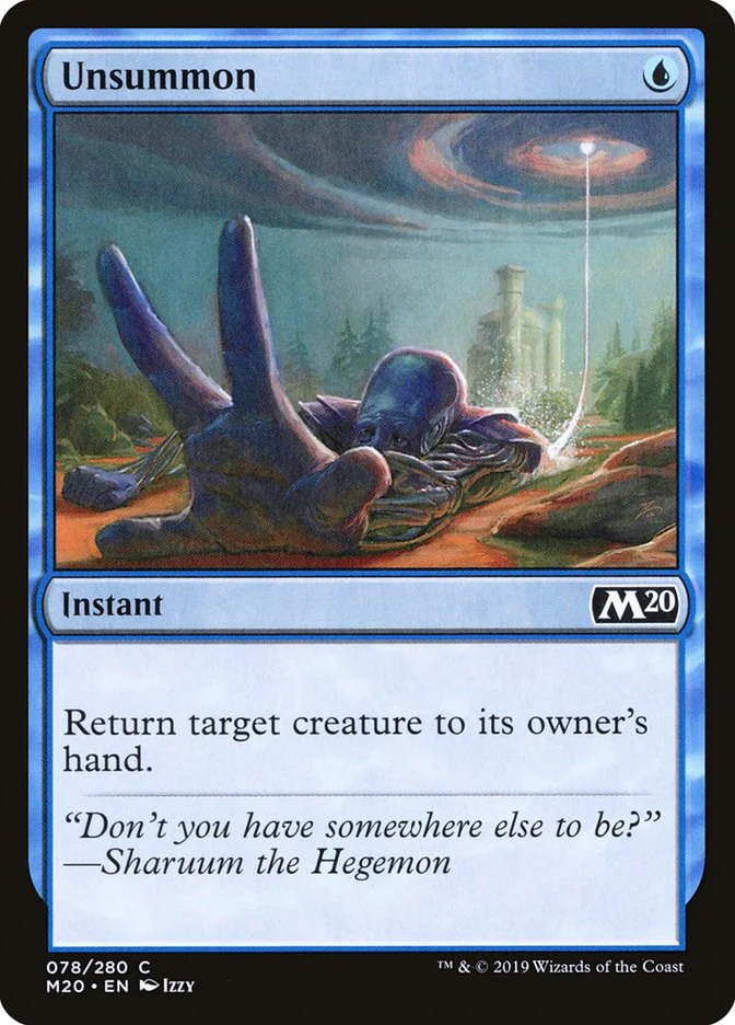 Unsummon [M20 - 78]