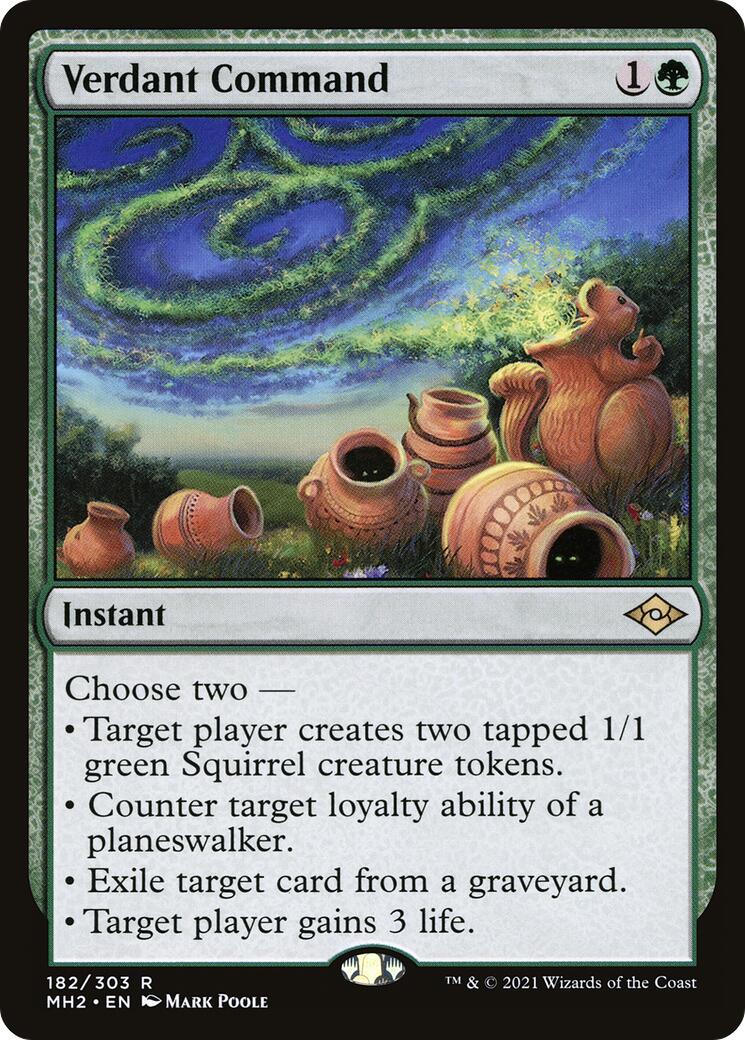 Verdant Command [MH2 - 182]