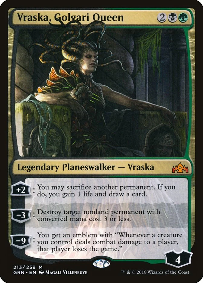 Vraska, Golgari Queen [GRN - 213]
